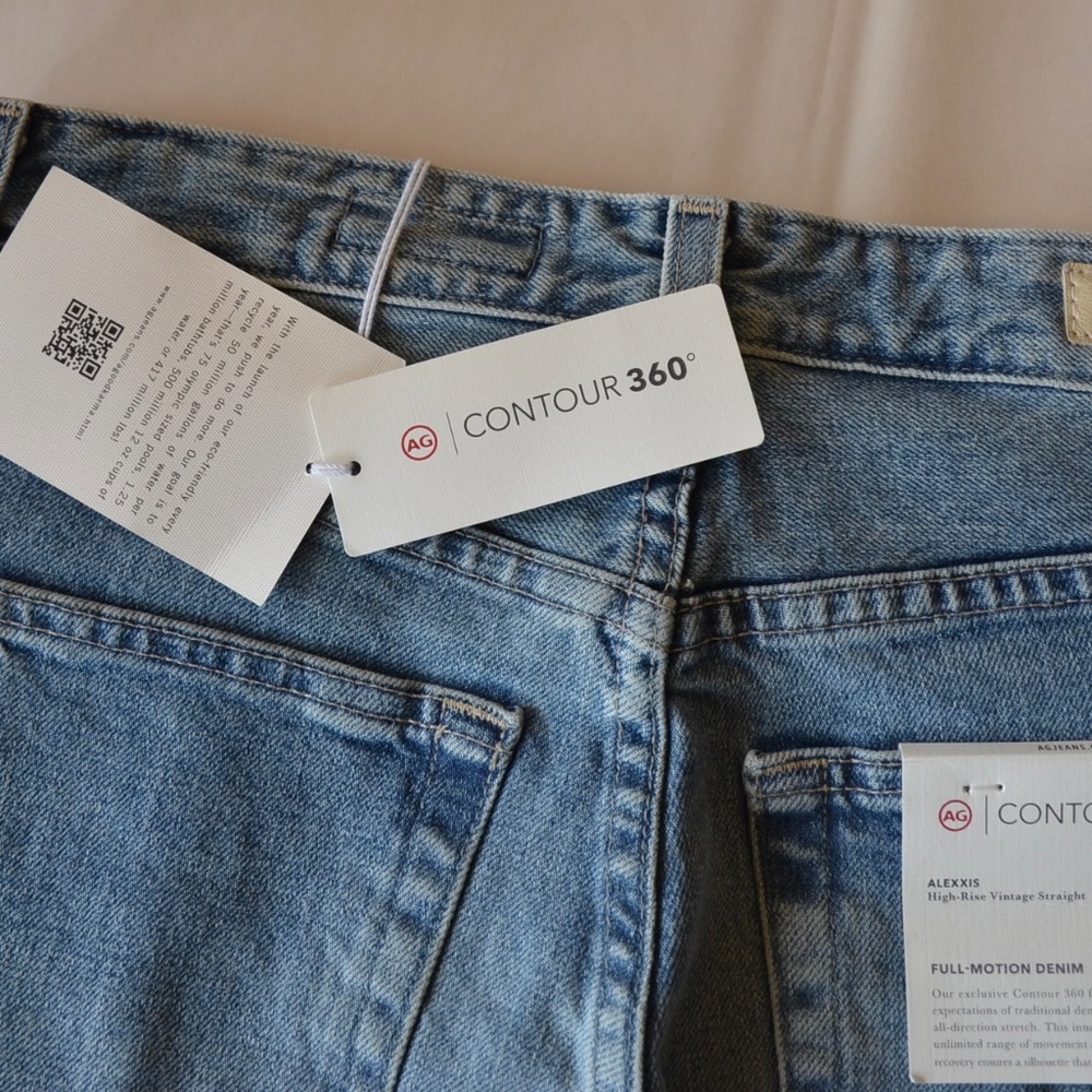 AG Alexxis Contour 360 Button Front Jeans NWT - Picture 8 of 12